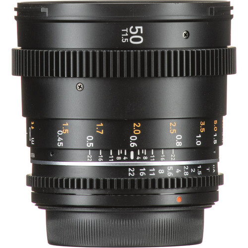 Samyang 50mm T1.5 VDSLR MK2 Cine Lens (MFT)