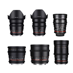 Samyang 6'lı Cine Video Lens Seti - Thumbnail