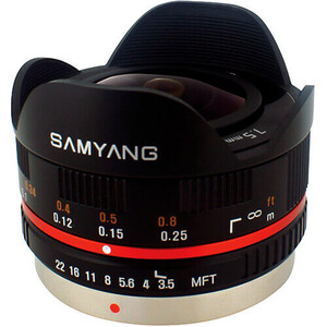 Samyang 7.5mm f/3.5 UMC MFT Lens - Thumbnail