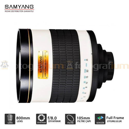 Samyang 800mm MC IF f/8 Mirror Lens