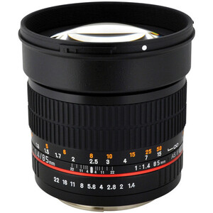 Samyang 85mm f/1.4 AS IF UMC Canon EF Lens - Thumbnail