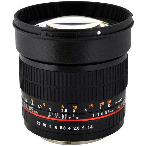 Samyang 85mm f/1.4 AS IF UMC Canon EF Lens