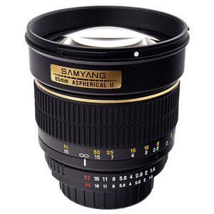 Samyang 85mm f/1.4 IF MC Lens - Thumbnail