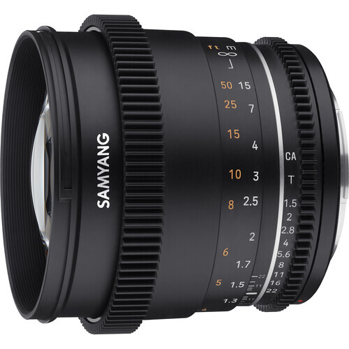 Samyang 85mm T1.5 VDSLR MK2 Cine Lens (Canon EF)