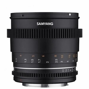 Samyang 85mm T1.5 VDSLR MK2 Cine Lens (Canon RF) - Thumbnail