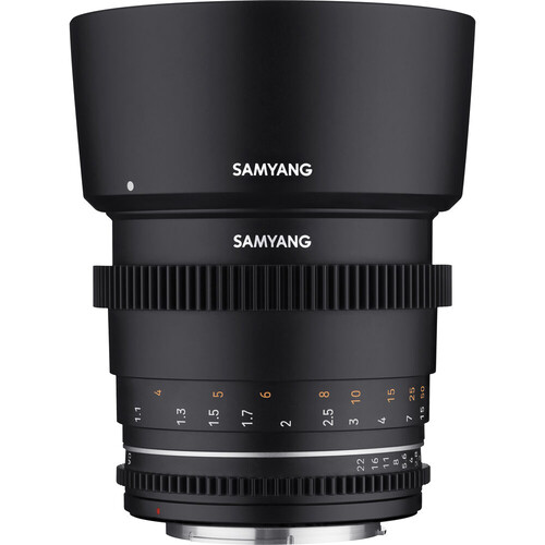 Samyang 85mm T1.5 VDSLR MK2 Cine Lens (Fujifilm X)