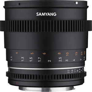 Samyang - Samyang 85mm T1.5 VDSLR MK2 Cine Lens (Fujifilm X) (1)