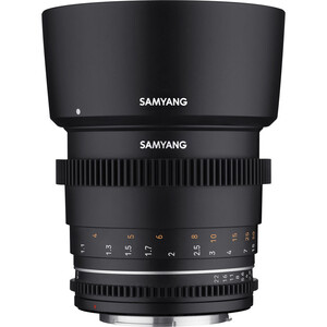 Samyang 85mm T1.5 VDSLR MK2 Cine Lens (MFT) - Thumbnail