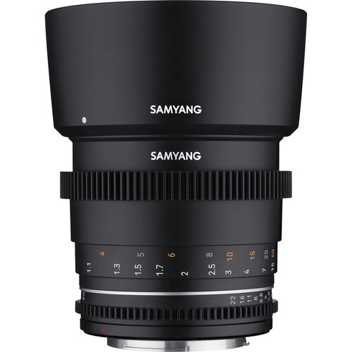 Samyang 85mm T1.5 VDSLR MK2 Cine Lens (MFT)
