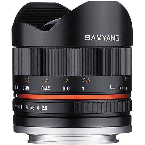 Samyang 8mm f/2.8 Aynasız Makine Lensi