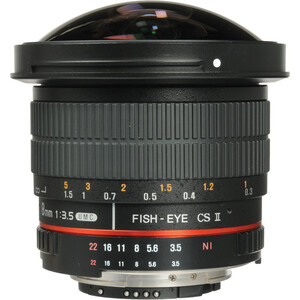 Samyang 8mm f/3.5 HD Balık Gözü Lens (Nikon F) - Thumbnail