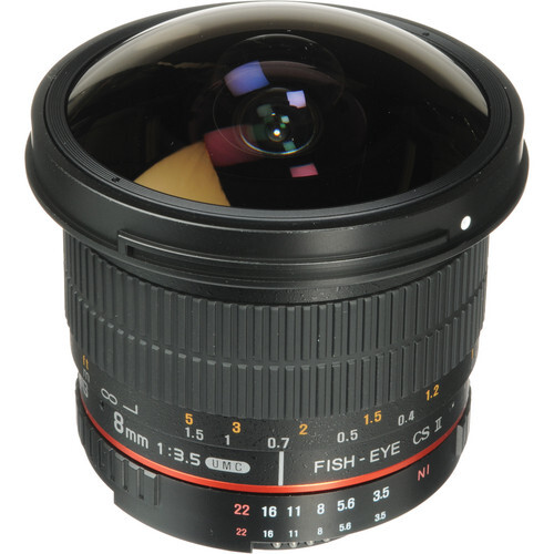 Samyang 8mm f/3.5 HD Balık Gözü Lens (Nikon F)