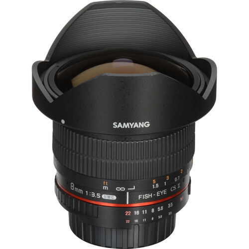 Samyang 8mm f/3.5 HD Balık Gözü Lens (Nikon F)