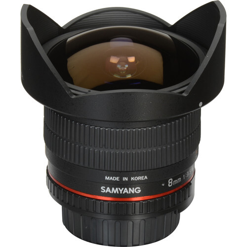 Samyang 8mm f/3.5 HD Balık Gözü Lens (Nikon F)