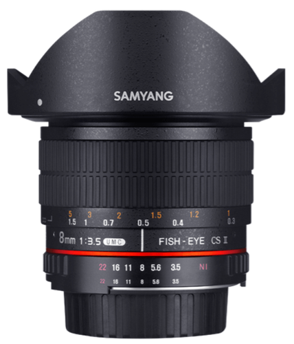 Samyang 8mm f/3,5 UMC CSII Lens