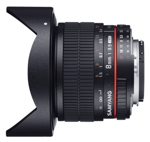 Samyang 8mm f/3,5 UMC CSII Lens