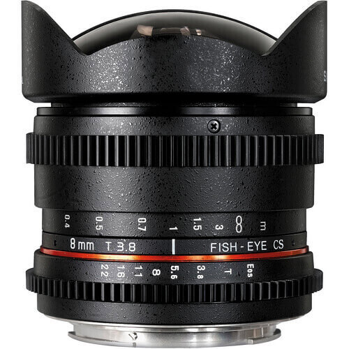 Samyang 8mm T/3.8 Video Lens