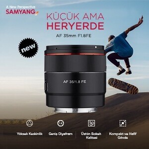 Samyang AF 35mm F1.8 FE (Sony E Mount Uyumlu) - Thumbnail