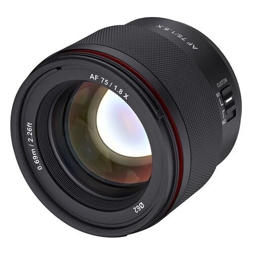 Samyang AF 75mm F/1.8 X Lens (Fujifilm X)