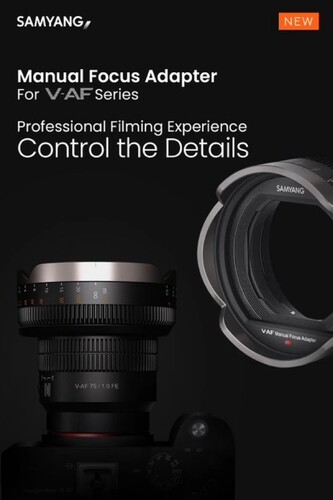 Samyang V-AF MF Manuel Focus Adaptörü