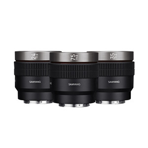 Samyang V-AF T1.9 3'lü Cine Lens Seti (24mm, 35mm, 75mm - Sony E) - Thumbnail