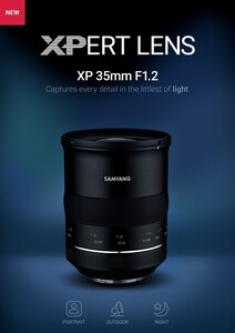 Samyang - Samyang XP 35mm F1.2 Lens (1)