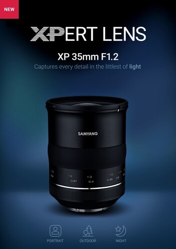 Samyang XP 35mm F1.2 Lens