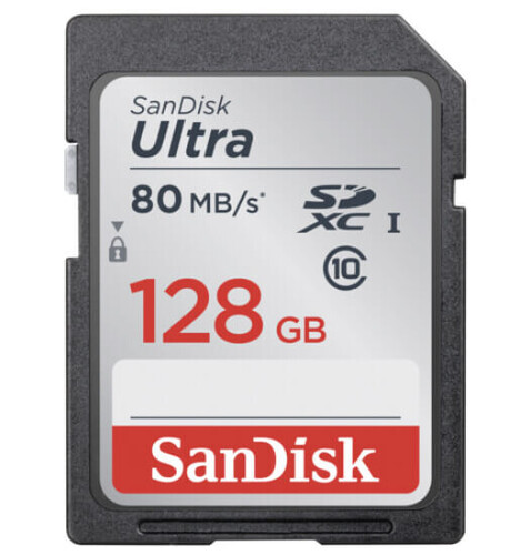 Sandisk 128GB 100mb/sn Ultra SDXC Hafıza Kartı