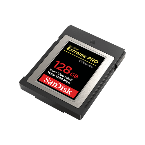 SanDisk 128GB Extreme PRO CFexpress Type-B Kart