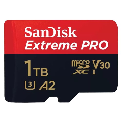 SanDisk 1TB 200MB/s Extreme PRO microSD Hafıza Kartı