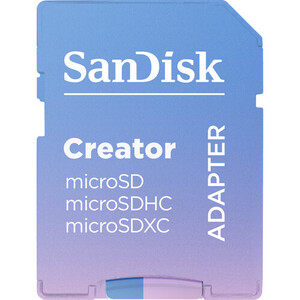 SanDisk 256GB 190MB/s Creator Series V30 UHS-II MicroSD Hafıza Kartı - Thumbnail