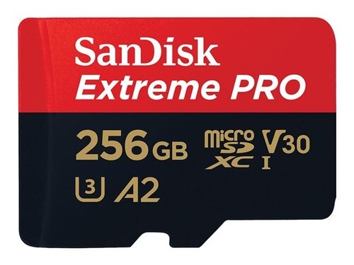 SanDisk 256GB 200MB/s microSDXC Extreme Pro (SDSQXCD-256G-GN6MA)