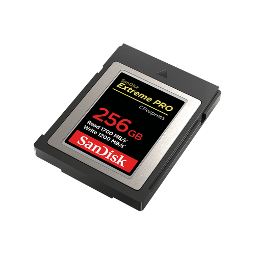 SanDisk 256GB Extreme PRO CFexpress Type-B Kart