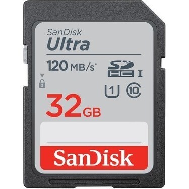 Sandisk 32GB 48mb/sn Ultra SDHC Hafıza Kartı