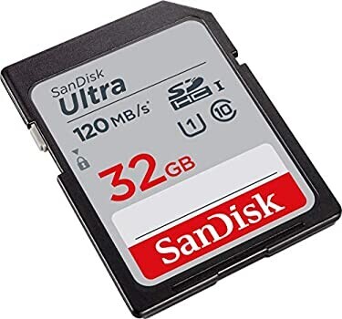 Sandisk 32GB 48MB/s Ultra SDHC Hafıza Kartı