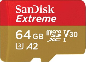 SanDisk 64GB 160MB/s MicroSDXC Hafıza Kartı - Thumbnail