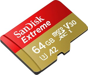 SanDisk 64GB 160MB/s MicroSDXC Hafıza Kartı - Thumbnail
