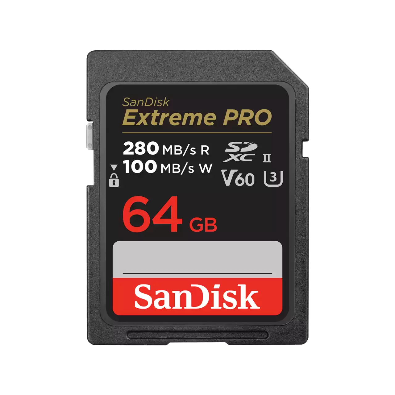 SanDisk 64GB 280MB/s Extreme PRO SDXC™ UHS-II Hafıza Kartı - Thumbnail