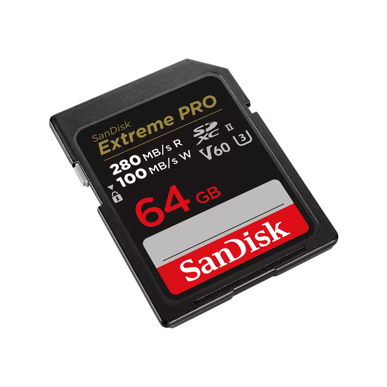 SanDisk 64GB 280MB/s Extreme PRO SDXC™ UHS-II Hafıza Kartı