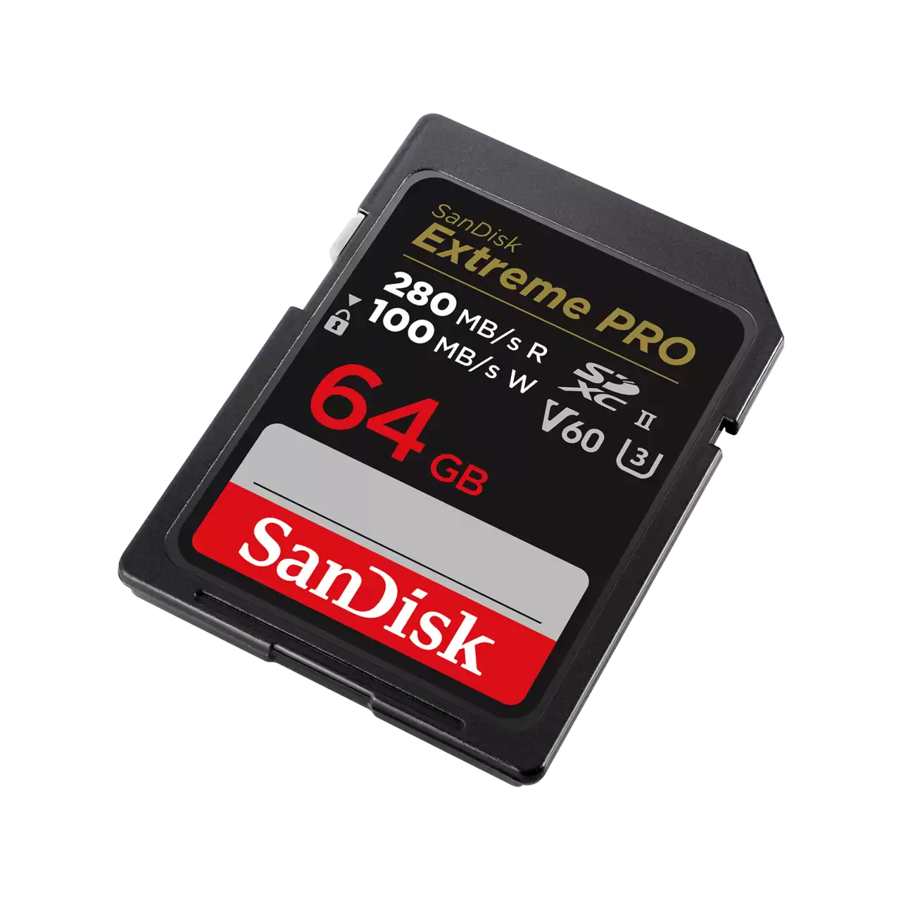 Sandisk - SanDisk 64GB 280MB/s Extreme PRO V60 SDXC™ UHS-II Hafıza Kartı (1)