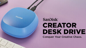 SanDisk 8TB Creator Desk Drive SSD (USB 3.2 Gen 2) - Thumbnail