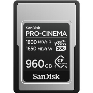 Sandisk - SanDisk 960GB PRO-CINEMA CFexpress Type A Hafıza Kartı