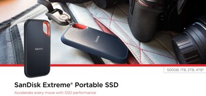 SanDisk Extreme 1TB V2 (SDSSDE61-1T00-G25) - Thumbnail