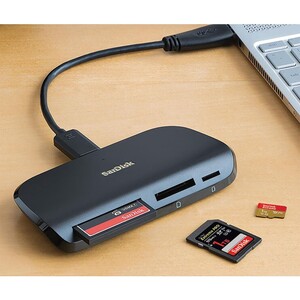 SanDisk Pro USB 3.0 Type-C Kart Okuyucu - Thumbnail