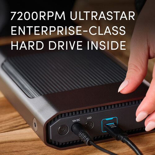 SanDisk Professional 12TB G-DRIVE Enterprise-Class USB 3.2 Gen 2 Taşınabilir Harici Disk