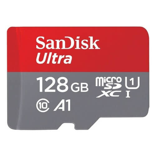 Sandisk 128GB Ultra 120-140Mb/s microSD Hafıza Kartı