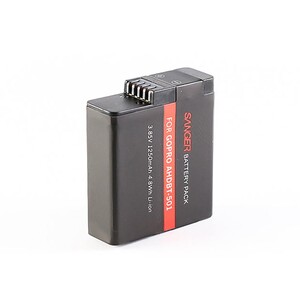 Sanger - Sanger AHDBT-501 Gopro Hero 5 6 7 Black Batarya