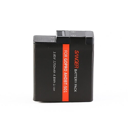 Sanger AHDBT-501 Gopro Hero 5 6 7 Black Batarya