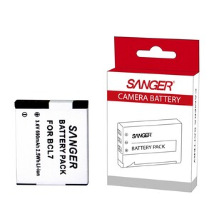 Sanger - Sanger BCL7 Panasonic Fotoğraf Makinesi Batarya