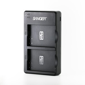 Sanger - Sanger EN-EL14 Nikon İkili USB Şarj Aleti